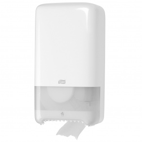 Dispenser hartie igienica 2 role Tork alb Dispenser hartie igienica 2 role Tork alb