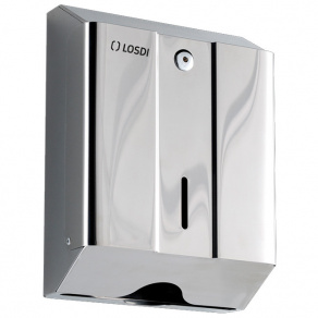 Dispenser inox Losdi prosoape pliate hartie