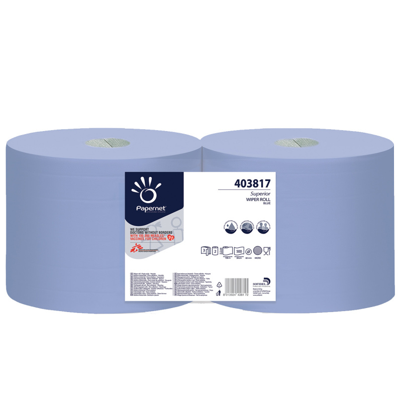 Rola hartie industriala Papernet 3 str  500 portii Rola hartie industriala Papernet 3 str  500 portii