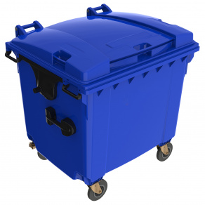 Container pentru colectarea deseurilor  1100 litri   galben 3 Container pentru colectarea deseurilor  1100 litri   galben 3