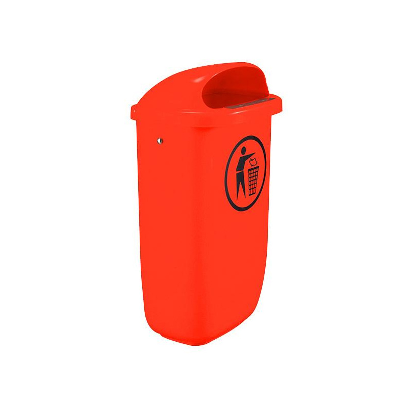 Cos stradal cu platbanda   rosu