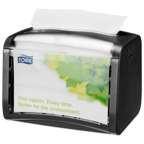 Dispenser servetele masa Tork gri 1 Dispenser servetele masa Tork gri 1