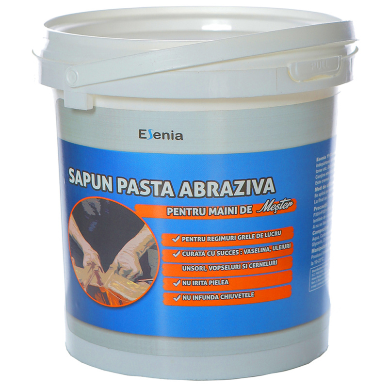 Sapun pasta abraziva pentru maini Sapun pasta abraziva pentru maini