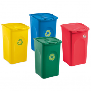 Pubela gunoi 50 l albastra 1