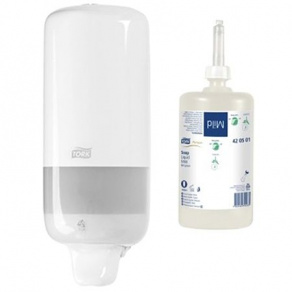 Pachet dispenser   sapun lichid Tork