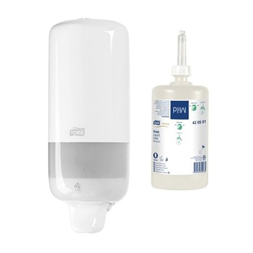 Pachet dispenser   sapun lichid Tork