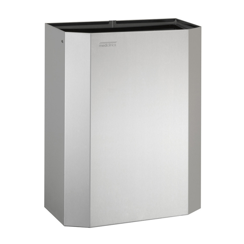 Cos gunoi inox de perete   Premium 25 litri Cos gunoi inox de perete   Premium 25 litri