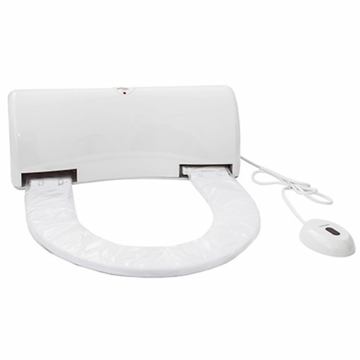 Capac toaleta cu senzor si buton   cu folie 135 utillizari