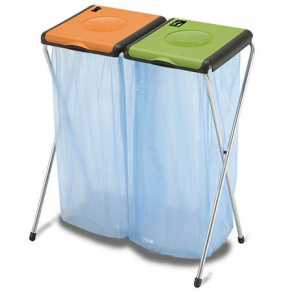 Suport din inox pentru sac cu capac   2