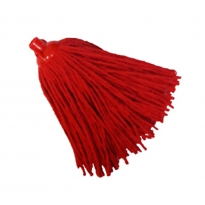 Rezerva mop bumbac culoare rosie 1