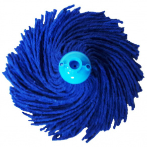 Rezerva mop bumbac culoare albastra 1 Rezerva mop bumbac culoare albastra 1