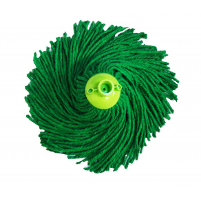 Rezerva mop bumbac culoare verde