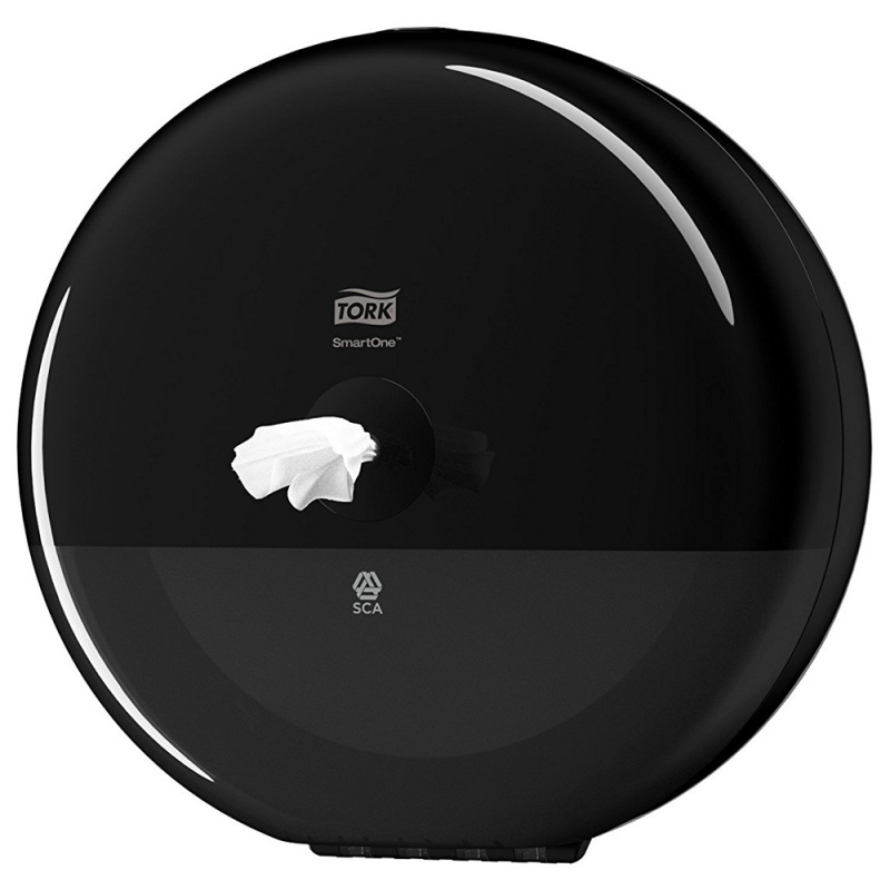 Dispenser hartie igienica Tork Smart One   Negru mare