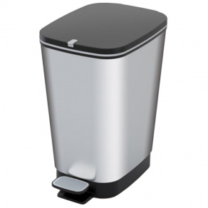 Cos gunoi cu pedala Chic  negru   22 litri 1 Cos gunoi cu pedala Chic  negru   22 litri 1