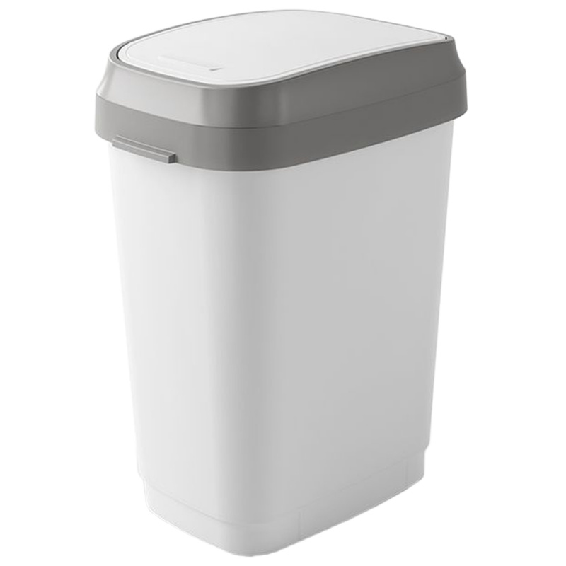 Cos gunoi Dual Swing  alb   10 litri Cos gunoi Dual Swing  alb   10 litri