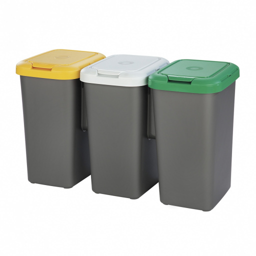 Cos gunoi colectare selectiva Trio   25 litri
