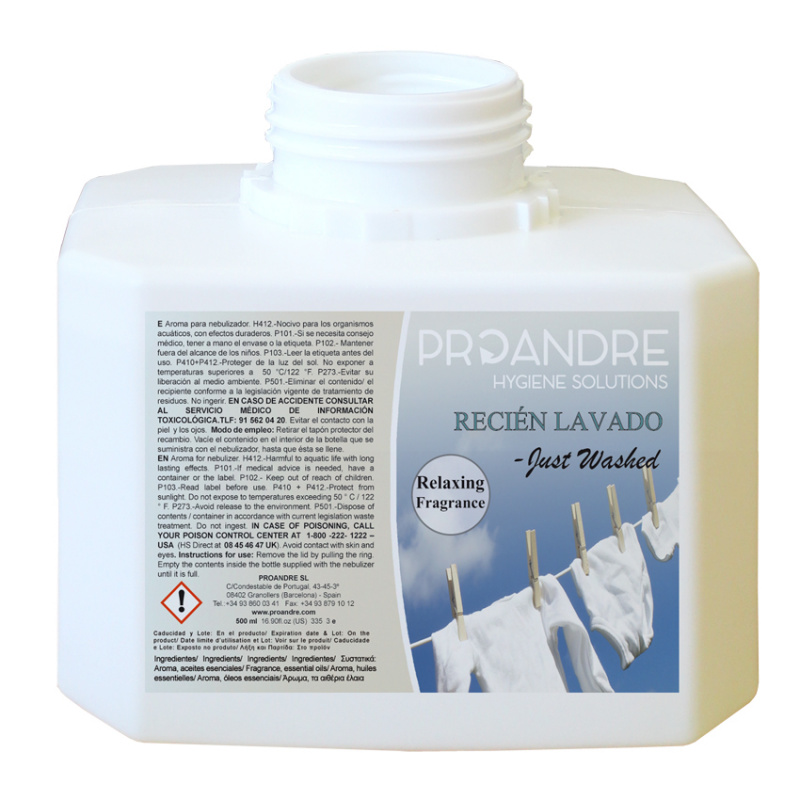 Odorizant camera ulei esential   Just Washed 250 ml Odorizant camera ulei esential   Just Washed 250 ml