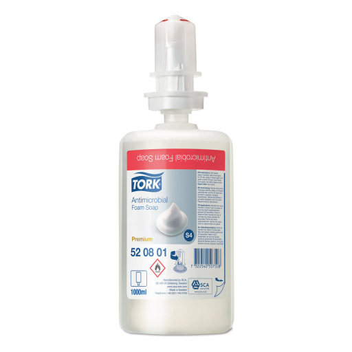 Sapun spuma antibacterial Tork  1000 ml  2500 portii