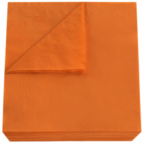 Servetele de masa portocalii 33 33  250 buc pach