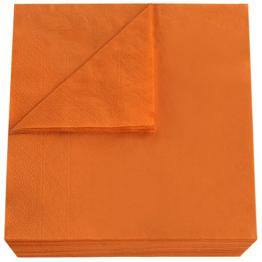 Servetele de masa portocalii 33 33  250 buc pach
