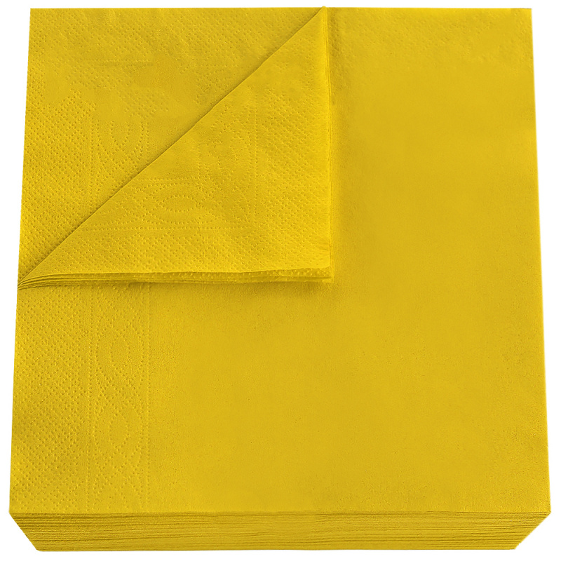 Servetele de masa galbene 33 33  250 buc pach