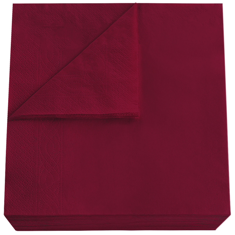 Servetele de masa visinii 33 33  250 buc pach