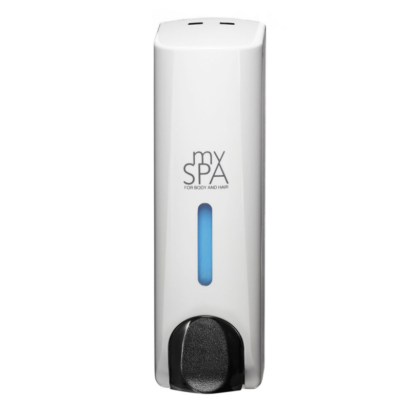 Dozator sampon   gel de dus HYPROM MySpa  alb Dozator sampon   gel de dus HYPROM MySpa  alb