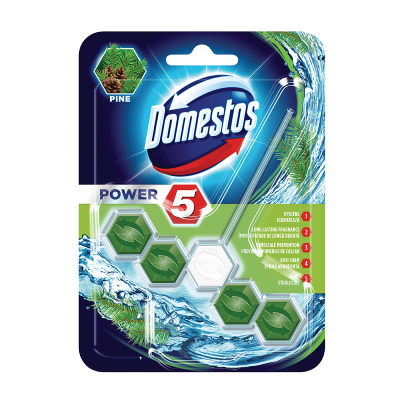 Odorizant wc Power 5   Domestos Pine Odorizant wc Power 5   Domestos Pine