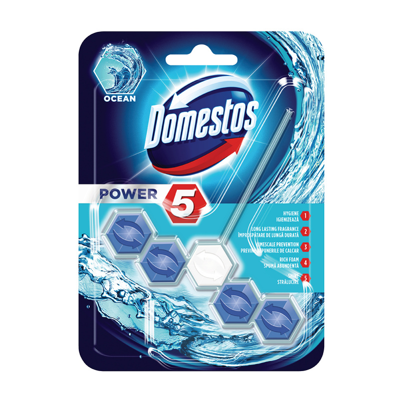 Odorizant wc Power 5   Domestos Ocean Odorizant wc Power 5   Domestos Ocean