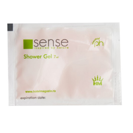 Gel de dus hotelier Sense plic 7 ml