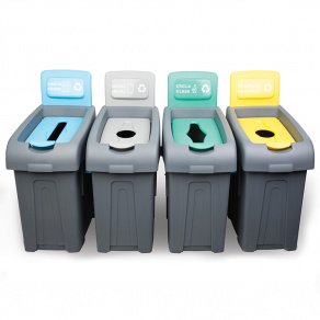 Cos gunoi colectare selectiva   50 litri