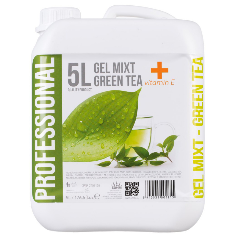 Sampon si gel de dus Green Tea   Vitamina E 5 litri Sampon si gel de dus Green Tea   Vitamina E 5 litri