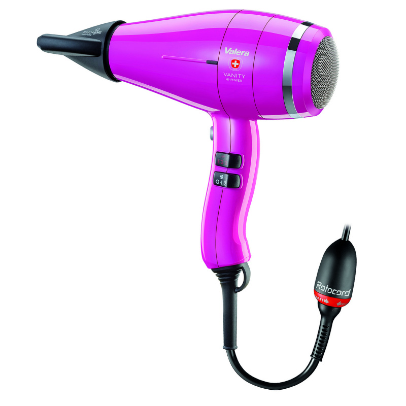 Uscator profesional de par Valera Hi Power Hot Pink  motor Brushless Digital BLDC Enduro X  2400 W  Smart Air Flow Technology