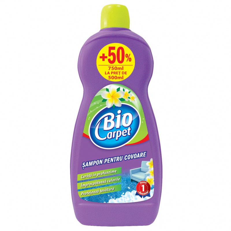 Detergent pentru covoare   Biocarpet 750 ml Detergent pentru covoare   Biocarpet 750 ml