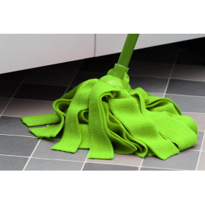 Rezerva mop microfibra  verde 1 Rezerva mop microfibra  verde 1
