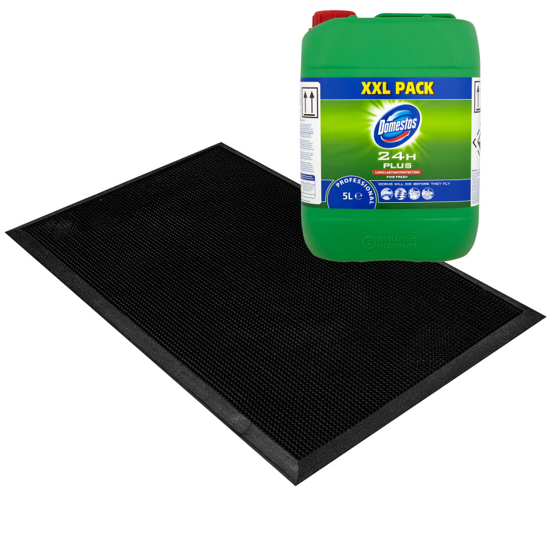 Pachet covor dezinfectant tip tavita   Domestos 5 litri