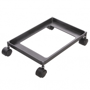 Suport cu roti pentru galeata dubla   negru