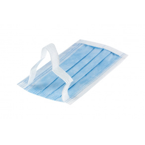 Masca medicala chirurgicala  IIR  certificat CE  3 straturi  10 buc cutie 2