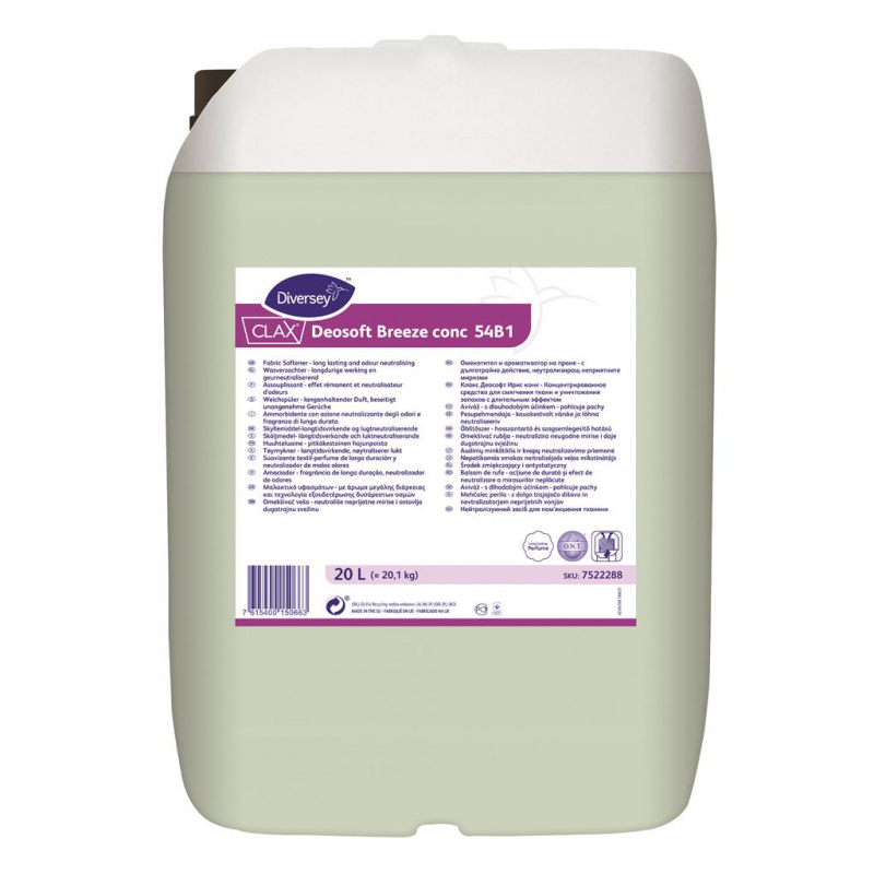 Balsam concentrat de rufe Clax Deosoft Breeze conc 54B1  20L Balsam concentrat de rufe Clax Deosoft Breeze conc 54B1  20L