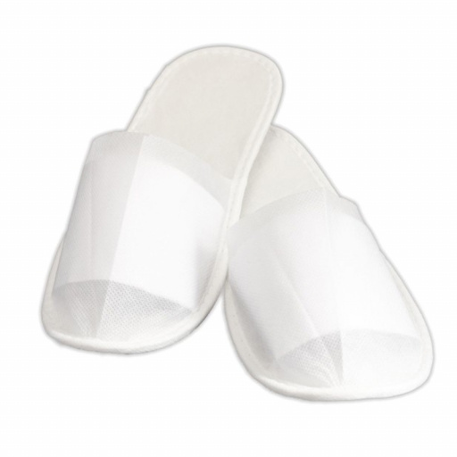 Papuci hotelieri material netesut  inchis mic  4 mm