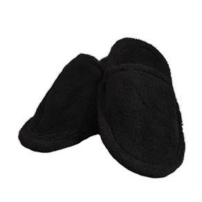 Papuci hotelieri pentru copii  negri