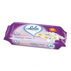 Hartie igienica umeda Lula  cu extract de musetel  60 buc  pachet