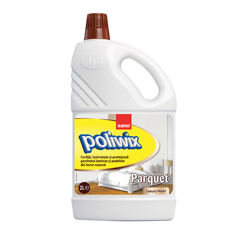 Detergent pardoseala pentru parchet Sano Poliqix Parquet Luxury Hotel 2L Detergent pardoseala pentru parchet Sano Poliqix Parquet Luxury Hotel 2L