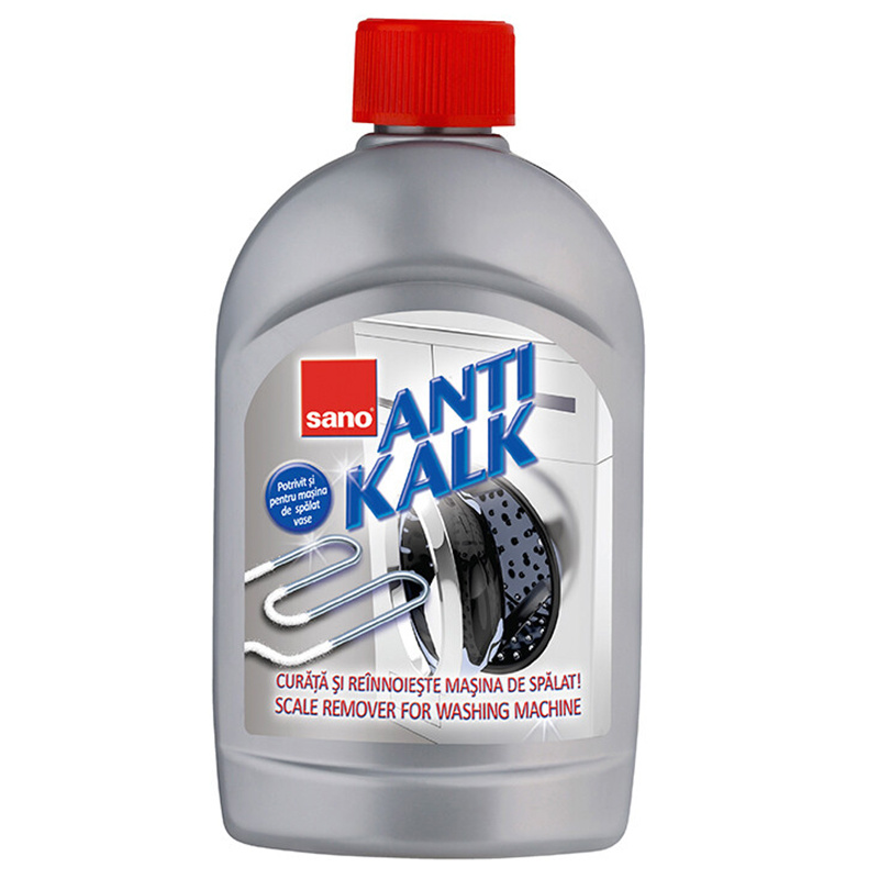 Detartrant pentru masina spalat Sano Anti Kalk  500ml Detartrant pentru masina spalat Sano Anti Kalk  500ml