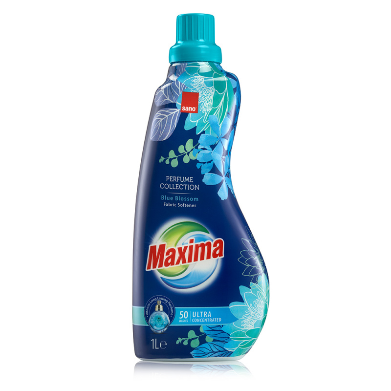 Balsam de rufe ultra concentrat Sano Maxima Blue Blossom  1 litru Balsam de rufe ultra concentrat Sano Maxima Blue Blossom  1 litru