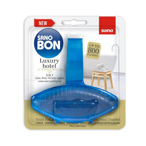 Odorizant WC solid Sano Bon Blue Luxury Hotel 5 in 1