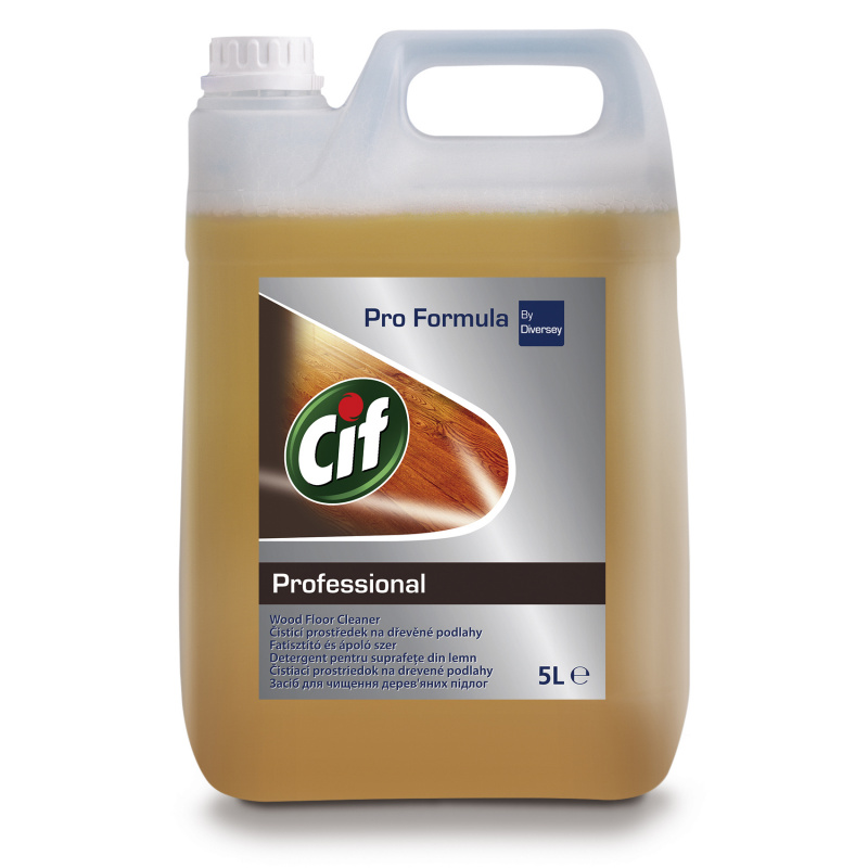 Detergent pentru suprafete din lemn  Cif Pro Formula 5 litri Detergent pentru suprafete din lemn  Cif Pro Formula 5 litri