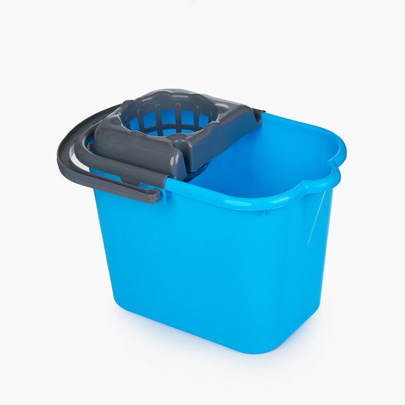 Galeata plastic dreptunghiulara cu storcator  14 l Galeata plastic dreptunghiulara cu storcator  14 l