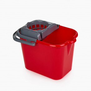 Galeata plastic dreptunghiulara cu storcator  14 l 1 Galeata plastic dreptunghiulara cu storcator  14 l 1