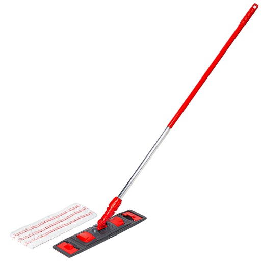 Set mop profesional Esenia Wings System, 40 cm rosu + maner aluminiu